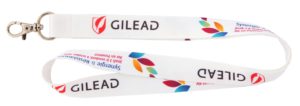 lanyards publicitaire GILEAD